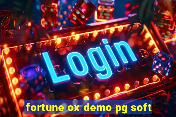 fortune ox demo pg soft